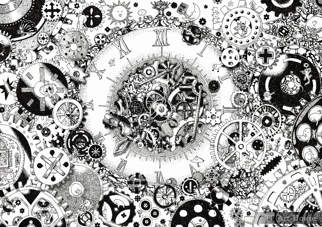 ぐるぐるはぐるまくるくるまわる